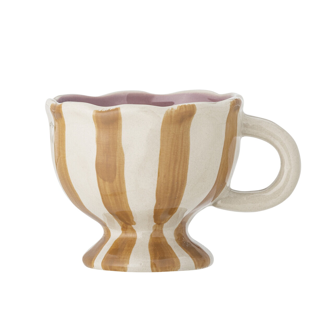 Ceasca, Bloomingville, Willa Yellow, 9x7.5 cm, 215 ml, ceramica, multicolor - imagine 5